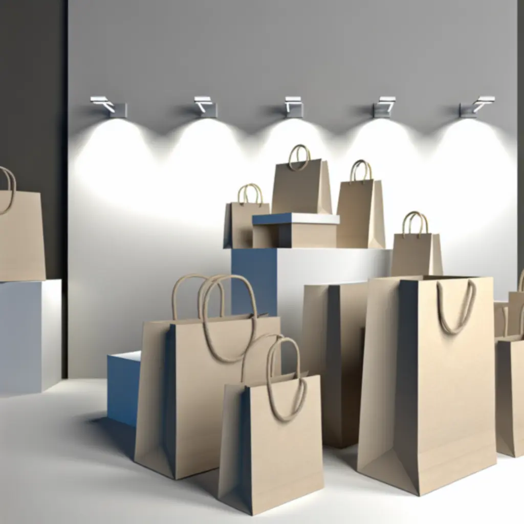 Populaire papieren tassen en kraft verpakkingen.