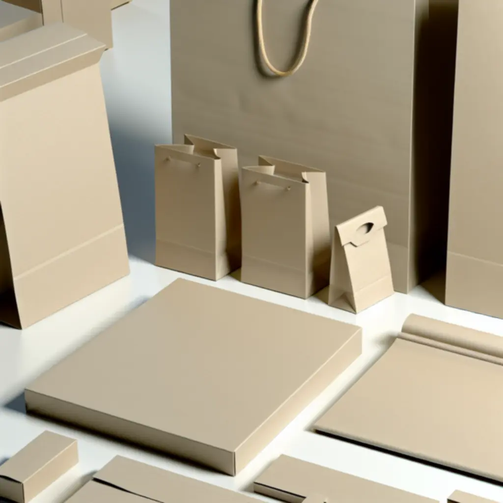 Selectie van premium kraft producten